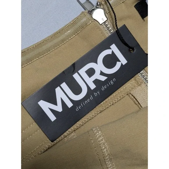 MURCI Size 4 Cotton Khaki Strapless Jumpsuit NEW - Picture 6 of 16